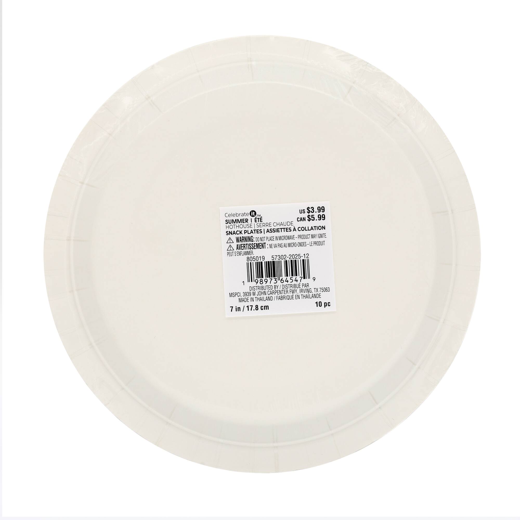 7" Hothouse Bird Snack Plates, 10ct. by Celebrate It™